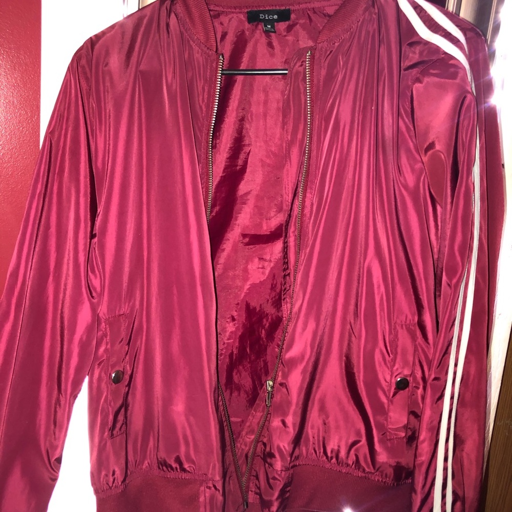 Red jacket